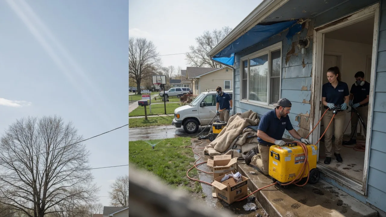 Basement Flood Cleanup in Wilmore, KS near me